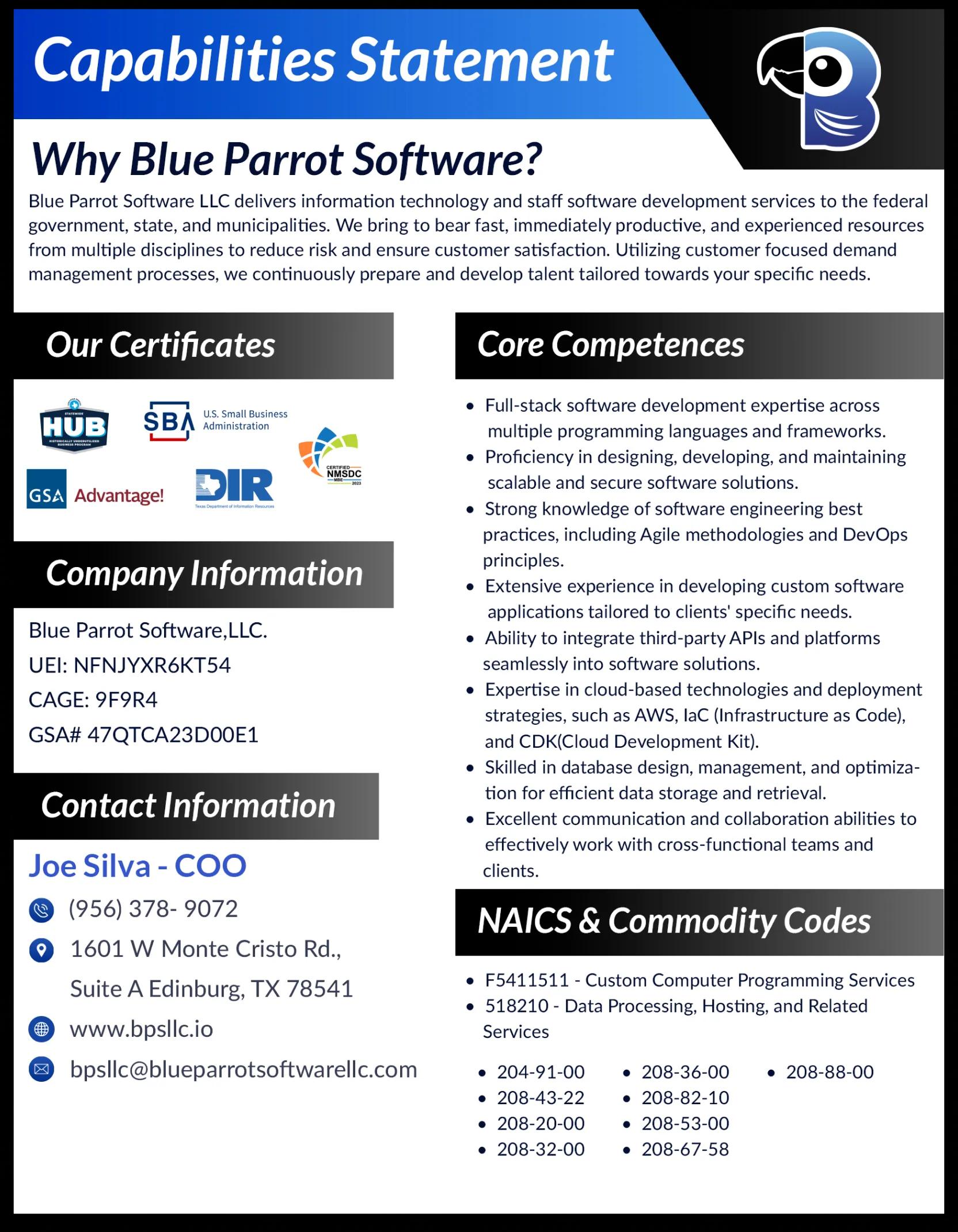 Capability Statement